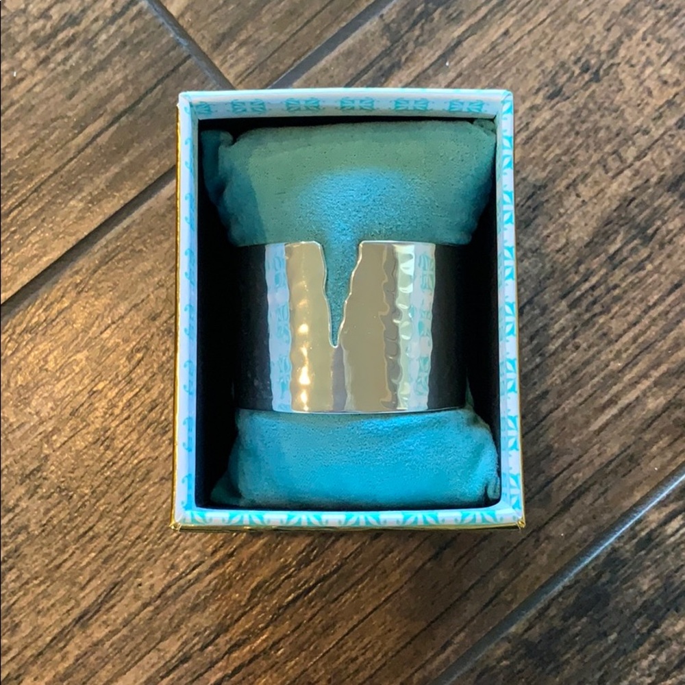 Rustic Cuff silver bracelet